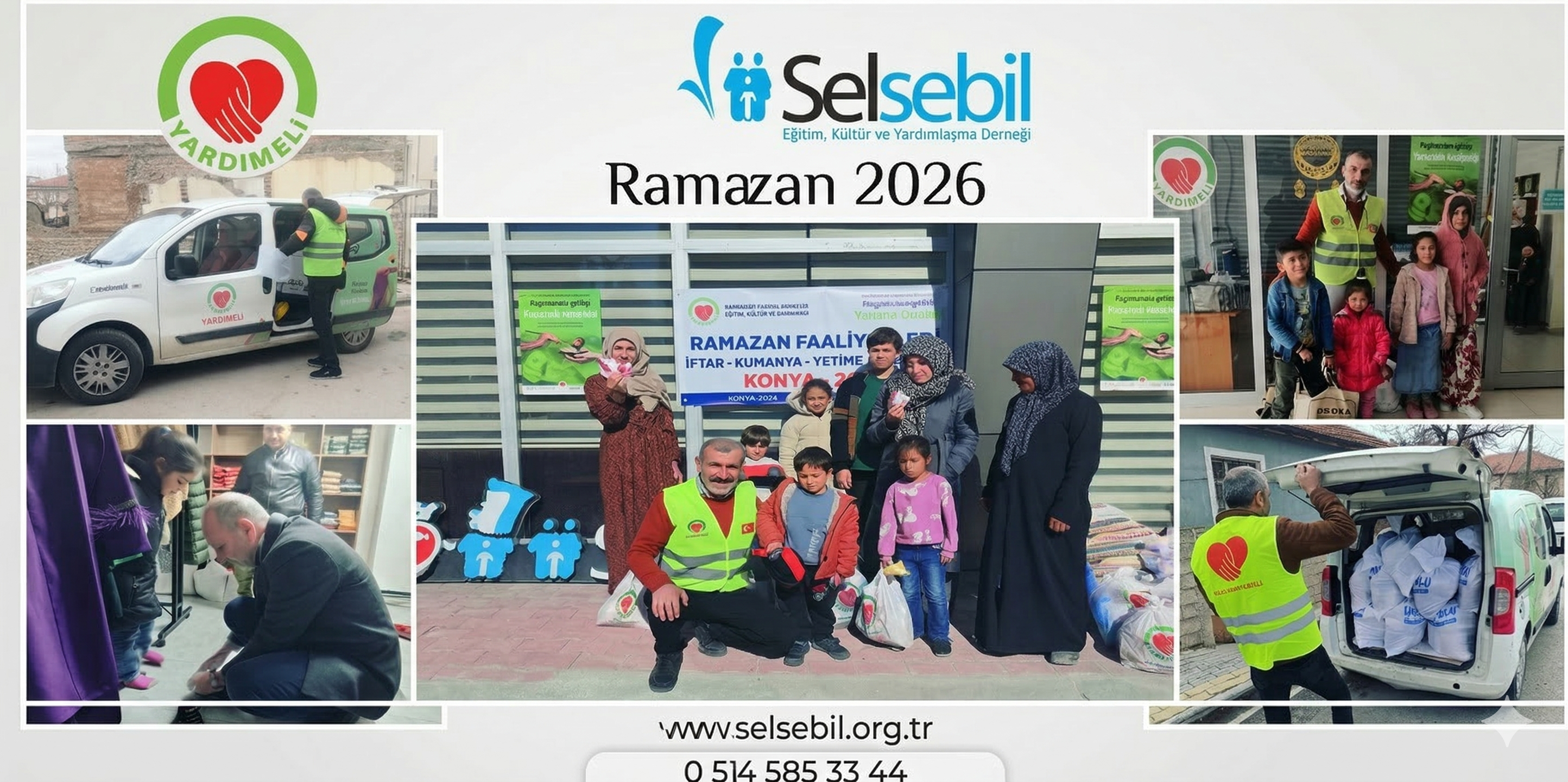 Ramazan’da İhtiyaç Sahibi Ailelere Desteklerimiz Sürüyor